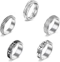 Angstring for kvinner - Spinnerring for angstlindring - Stressring - Anti-angstringer for kvinner