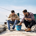 Miniatyrbillede 9 af 9: 10 Liter Sammenklappelig Multi-use Bærbar Rengøring Fiskeri Camping Silikonespand, Pladsbesparende Design til Hjem & Udendørs - Sammenklappelig til 5cm