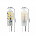 Pikkukuva 2 / 5: 10 kpl G4 LED-lamppua 2W, DC 12V valaisinlamppu, 6000K valkoinen