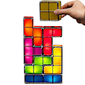 Miniatyrbilde 1 av 4: Diy Tetris nattlys Fargerike stabelbare Tangram-puslespill 7 pakker/sett UK PLUG