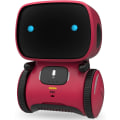Pikkukuva 1 / 7: Interaktiivinen älykäs robottilelu, älykäs robottilelu lapsille, tytöille ja pojille, robottilelu 3-vuotiaille ja sitä vanhemmille, ääniohjaus ja kosketustunnistus, tanssi Red