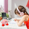 Pikkukuva 3 / 3: Kirby-pehmolelut, vaaleanpunainen Kirby-pehmolelu, pehmolelut, Kirby-nukke, Kirby-pehmolelu, anime-peli, Kirby-pehmeä tyyny, lahjaleikki tytöille ja pojille