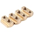 Miniatyrbilde 3 av 5: 4 stk. Skyve T-muttere med maskinskruer for hydrofoilmontering T-muttere M6 og M8 for alle hydrofoiler