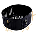 Miniatyrbilde 5 av 5: Erstatningskurv for Air Fryer for Power XL DASH Cozyna 5.5Qt Air Fryer, Air Fryer Tilbehør Svart