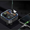 Miniatyrbillede 8 af 11: Bluetooth FM-sender og oplader - Til bilen