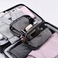 Pikkukuva 8 / 9: Riippuva Toilettlaukku Miehille - Koukulla - Harmaa