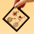 Miniatyrbilde 7 av 10: 5 stk 3D flytende displayetui flytende displayramme