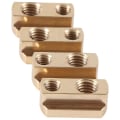 Miniatyrbilde 4 av 5: 4 stk. Skyve T-muttere med maskinskruer for hydrofoilmontering T-muttere M6 og M8 for alle hydrofoiler