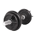 Miniatyrbild 1 av 2: Hantlar 2 st 25 mm Skivstång Gym Vikt Stång Hantel Lås Klämma Fjäder Krage Klipp