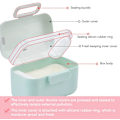 Miniatyrbillede 3 af 7: One Touch Formula Pulverbeholdere, Mælkepulver Dispenserbeholder, med forseglet silikonespændering, nivelleringsstang og ske, til rejseformulering, 450ML green