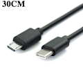 Miniatyrbild 6 av 11: 1X USB-C Typ C till Micro USB Hane Synk OTG Laddning Dataöverföring blackB 1m