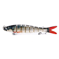 Miniatyrbild 9 av 11: Multi Jointed Fiske Bete Swimbait Sjunkande Wobblers Hårt Bete C A 10cm/3.9in  11.4g
