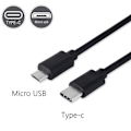 Miniatyrbild 7 av 11: 1X USB-C Typ C till Micro USB Hane Synk OTG Laddning Dataöverföring blackB 1m