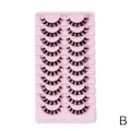 Miniatyrbild 2 av 11: 10 Par Ryska Fransar Lösögonfransar D Curl Mink F DH06-04 10 pairs