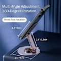 Miniatyrbild 4 av 11: 360 Graders Rotation Tabletthållare För iPad Hållare Tablet Ställ Fäste Ad black one size