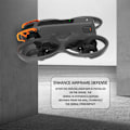 Miniatyrbild 10 av 11: För DJI Avata 2 Linsskydd Gimbal Stötfångare Skyddsram red for DJI Avata2
