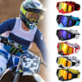 Miniatyrbild 2 av 11: Terrängsolglasögon Motocrossglasögon Motorcykelglasögon MTB ATV Style 2 1pc
