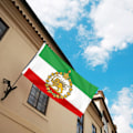 Miniatyrbild 6 av 11: Persien Iran Lejon 90*150cm Ärmförsedd Flagga Persisk Iransk Flagga-Shah B One-size