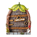 Miniatyrbild 9 av 11: CZQIKEDA Mini Fe-trädgårdsdörr, 1/4 st Miniatyr Fe-dörr och C One-size