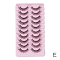 Miniatyrbild 1 av 11: 10 Par Ryska Fransar Lösögonfransar D Curl Mink F DH06-05 10 pairs