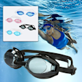 Miniatyrbild 2 av 11: Vuxen ~ Anti-imma Simglasögon Pool Sim Glasögon För Män Simning Black 1pc