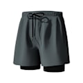 Miniatyrbild 7 av 11: Badbyxor med Kompressionsfoder Stretch Herr 1 2 Snabbtorkande grey 4XL(recommended165-185 pounds)