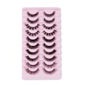 Miniatyrbild 7 av 11: 10 Par Ryska Fransar Lösögonfransar D Curl Mink F DH06-04 10 pairs