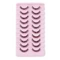 Miniatyrbild 6 av 11: 10 Par Ryska Fransar Lösögonfransar D Curl Mink F DH06-04 10 pairs
