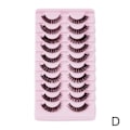 Miniatyrbild 1 av 11: 10 Par Ryska Fransar Lösögonfransar D Curl Mink F DH06-04 10 pairs