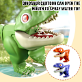 Miniatyrbild 3 av 11: Dinosaurie Vattenpistol-Leksak, Poolleksak Sommarvattenleksak. Orange 1pcs