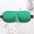 Miniatyrbild 2 av 11: 3D Sömnögonmask Mjuk Bärbar Sovmask Resemask green one-size