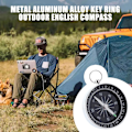 Miniatyrbild 6 av 11: Bärbar Fickkompass Vandring Promenader Camping Överlevnadshjälp Guide