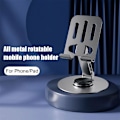Miniatyrbild 10 av 11: 360 Graders Rotation Tabletthållare För iPad Hållare Tablet Ställ Fäste Ad black one size