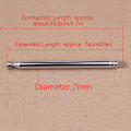 Miniatyrbild 7 av 11: 14-74cm Ersättning Teleskopisk Antenn För TV Radio AM/FM