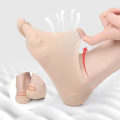 Miniatyrbild 5 av 5: Bunion Corrector Two Toe Boat Socks SVART Black