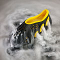 Miniatyrbild 4 av 5: Damskor med hål för män ihåliga sandaler, Svart Gul, EU 41 Black Yellow EU 41