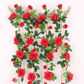 Miniatyrbild 4 av 4: 2,45m Silk Rosor Blommor Murgröna Vine Camellia ROSA CAMELLIA
