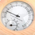 Miniatyrbild 3 av 4: Bastutermometer metallurtavla Digital bastutermometer och hydrometertermometer Hygrometer Hygrotermometer Basturumstillbehör 1 st)