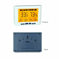 Miniatyrbild 2 av 4: Digital hygrometertermometer med stor LCD-display för exakta mätningar