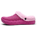 Miniatyrbild 2 av 5: Mules Slip On Trädgårdsskor Varm vintertoffel, rosa,255 pink 255
