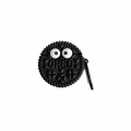 Miniatyrbild 1 av 3: Små ögon kex case case för airpods pro2 apple bluetooth trådlöst case 1/2/3 generations case Black biscuit earphone sleeves hook
