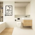 Miniatyrbild 5 av 5: Svart akryl väggkonst minimalistisk för sovrum badrum galleri
