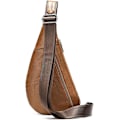 Miniatyrbild 2 av 9: Axelremsväska i läder Crossbody Herr Dam Resor Utomhussporter, Ryggsäck
