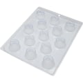 Miniatyrbild 2 av 2: BWB Simple Form - Bombom Clack 9353 - Form Kupol 18st Chok Transparent