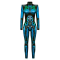 Miniatyrbild 2 av 2: Halloween Armor Cosplay Cosplay Kostym Höst Cosplay Jumpsuit för kvinnor Style03 L