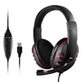 Miniatyrbild 1 av 5: Gaming Headset-hörlurar med mikrofon för bärbar dator, surfplatta,