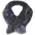 Miniatyrbild 1 av 5: Vinterhalsduk för damer Fuskpälskrage Scarf Brudsjal Fuskpälshals Varm pälshalsduk 130 cm
