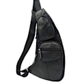 Miniatyrbild 3 av 7: Axelremsväska i läder Crossbody Herr Dam Resor Utomhussporter, Ryggsäck