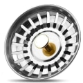 Miniatyrbild 1 av 5: Diskbänkspropp filter diskbänkshål diameter 80mm