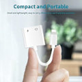 Miniatyrbild 4 av 5: Lightning Till Dual Lightning Hörlurar Adapter Converter För Iphone